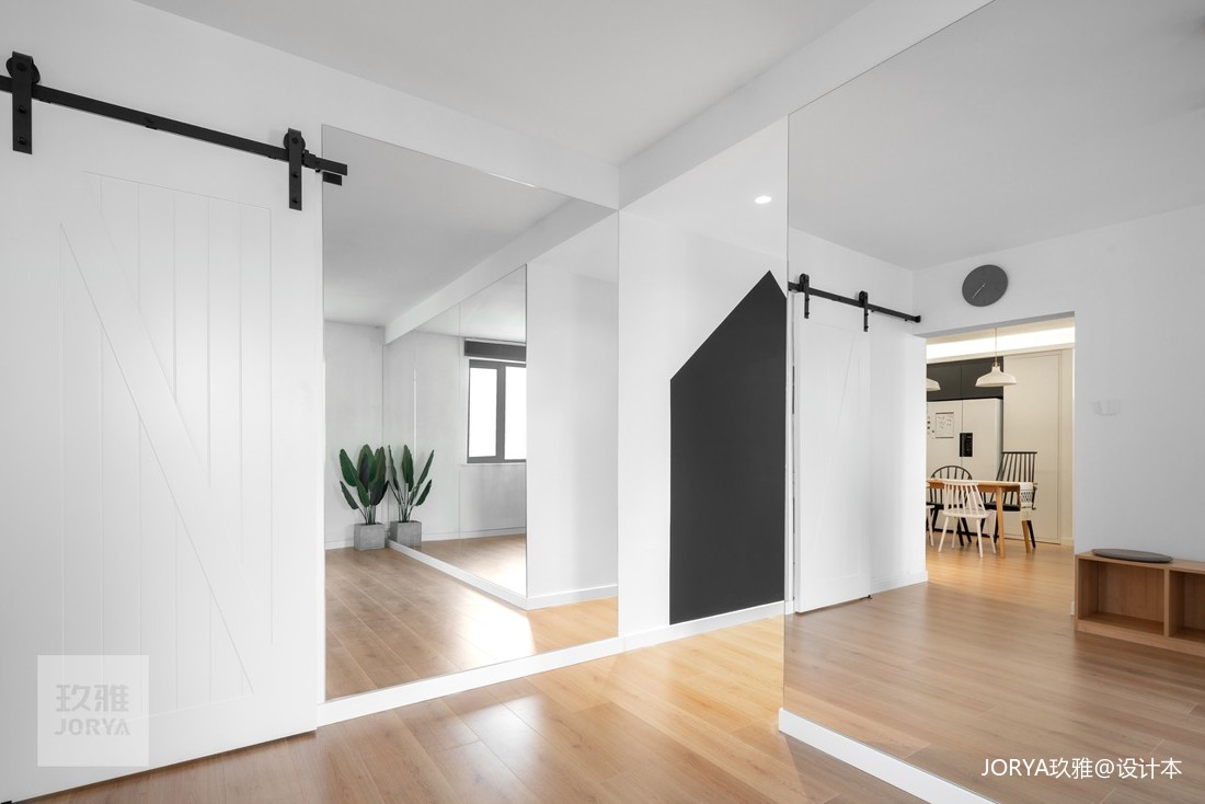 長走廊正解：打造開闊健身房，帶娃健身兩用_1597224709_4231110