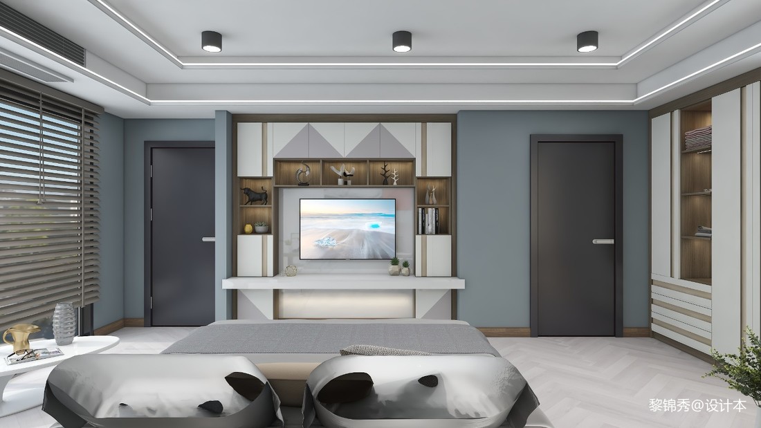 現代單身公寓單層46平方復式_1602569627_4285160