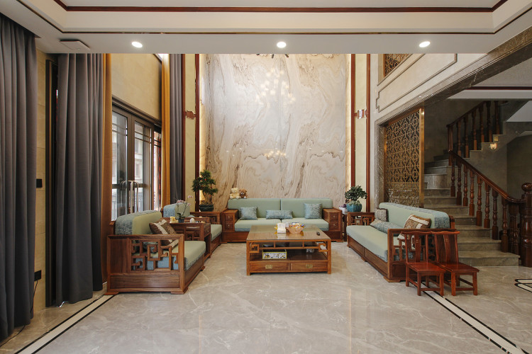 華桂園|600㎡新中式東莞裝修設計