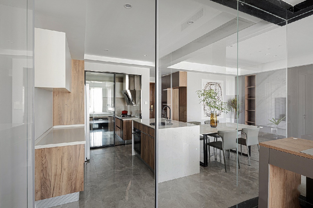 基本無拆改，140㎡現代三室兩廳17456967