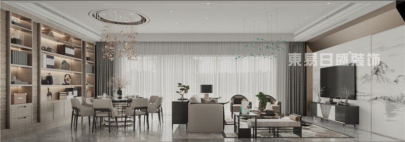 230㎡香山美墅云頌，新中式風格17471612