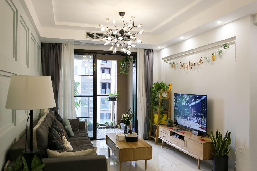 保利江上明珠樂園兩室一廳北歐風格17728297