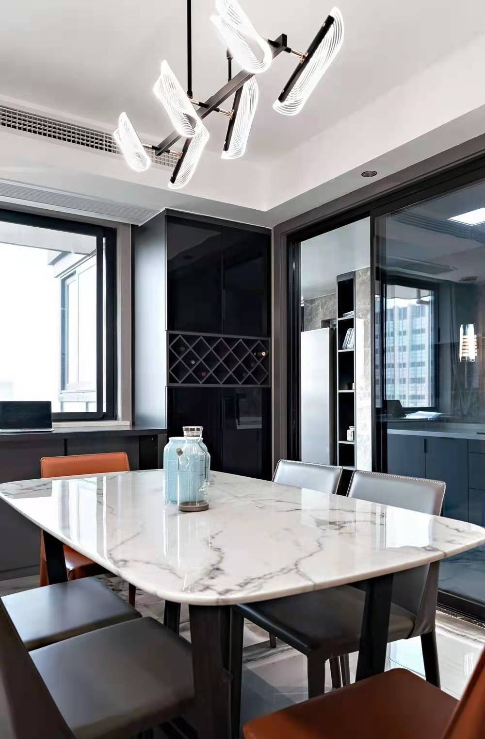 120平 北陽臺打通納入廚房間18052504