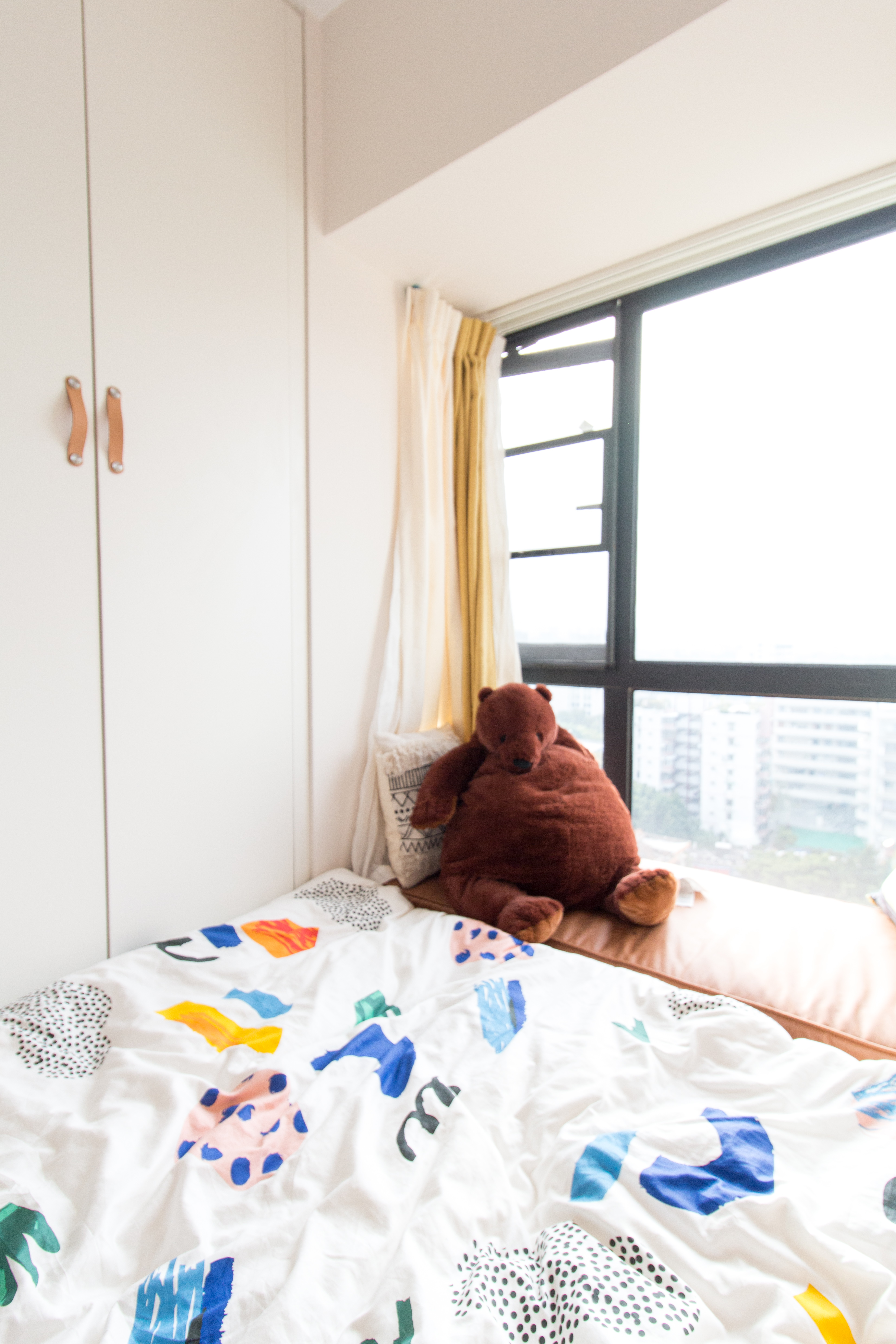 3口一貓混搭風兩居，全職媽媽親手布置新房18590588