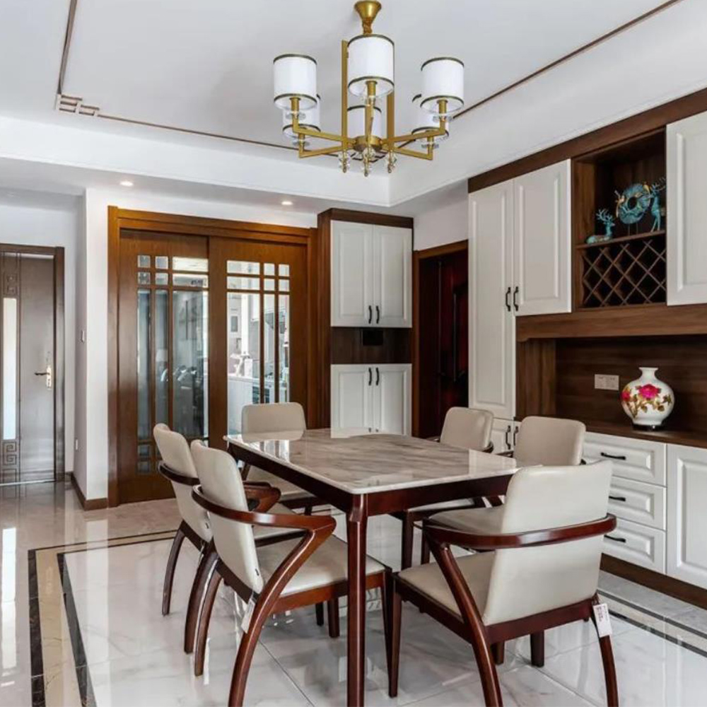 109㎡新中式，陽臺一半裝廚房，好用到哭19146368