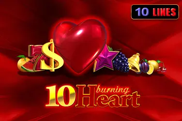 10 burning heart